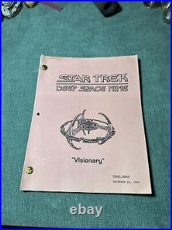 Star Trek Deep Space Nine Original Final Draft Script Visionary