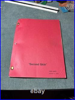 Star Trek Deep Space Nine Original First Draft Script Second Skin