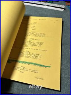 Star Trek Deep Space Nine Original First Draft Script Second Skin