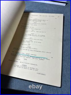 Star Trek Deep Space Nine Original First Draft Script Second Skin