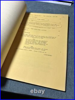 Star Trek Deep Space Nine Original First Draft Script Second Skin