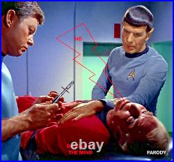 Star Trek, Dr. McCoy's MIRI Hypospray, RED vile, Machined Aluminum & Acrylic