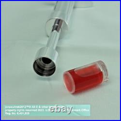Star Trek, Dr. McCoys Hypospray M1, RED Vial, MACHINED ALUMINUM & Acrylic Star Trek, Dr. McCoys Hypospray M1, RED Vial, MACHINED ALUMINUM & Acrylic