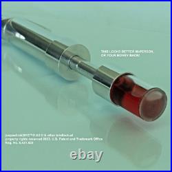 Star Trek, Dr. McCoys Hypospray M1, RED Vial, MACHINED ALUMINUM & Acrylic Star Trek, Dr. McCoys Hypospray M1, RED Vial, MACHINED ALUMINUM & Acrylic