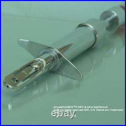 Star Trek, Dr. McCoys Hypospray M1, RED Vial, MACHINED ALUMINUM & Acrylic Star Trek, Dr. McCoys Hypospray M1, RED Vial, MACHINED ALUMINUM & Acrylic