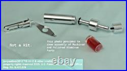 Star Trek, Dr. McCoys Hypospray M1, RED Vial, MACHINED ALUMINUM & Acrylic Star Trek, Dr. McCoys Hypospray M1, RED Vial, MACHINED ALUMINUM & Acrylic