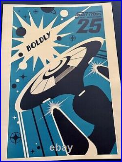 Star Trek Enterprise Art Print. Art Deco
