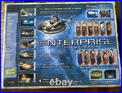 Star Trek Enterprise NX-01 Battle Damage- Rare- Art Asylum
