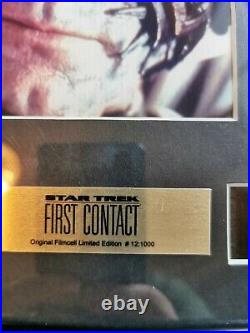 Star Trek FIRST CONTACT Limited Edition Original Filmcell LOCUTOS OF BORG
