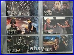 Star Trek First Contact Near Master Set & Binder Chase 99 Cards Star Trek First Contact Near Master Set & Binder Chase 99 Cards