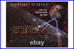 Star Trek First Contact Quad Poster