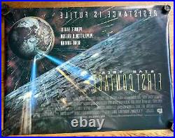 Star Trek First Contact, Version 2, 1997, ORIGINAL RARE UK QUAD POSTER