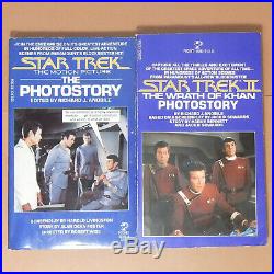 Star Trek Fotonovels 1 thru 12 + Khan + Motion Picture Original Series Lot of 14