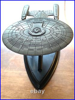 Star Trek Franklin Mint Sculpture U. S. S. Enterprise