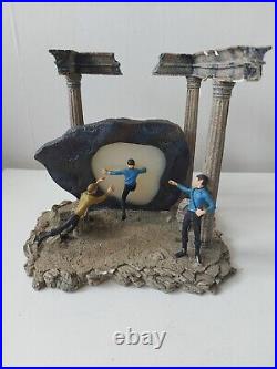 Star Trek Franklin Mint Statue Diorama City On The Edge Of Forever LE Rare