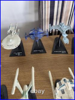 Star Trek Futura Starships vol 1 & vol 2 complete withstands and original bags