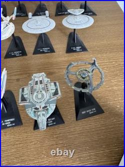 Star Trek Futura Starships vol 1 & vol 2 complete withstands and original bags
