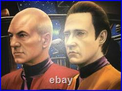 Star Trek Generations, Keith Birdsong, Painting Original Art, Hamilton Plate