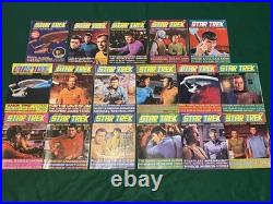 Star Trek Giant Poster Book lot of 17 Volumes 1-17 1976