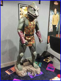 Star Trek Gorn Resin bust cast from original mold-Life-size/screen accurate