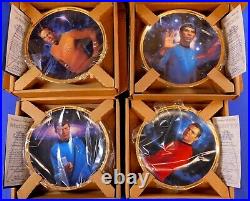 Star Trek Hamilton Collection Commemorative Plate Lot Of 35 Tos Tng Movies More