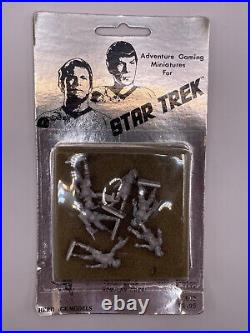 Star Trek Heritage Models 25mm Romulan Crew Adventure Gaming Miniature. 1978