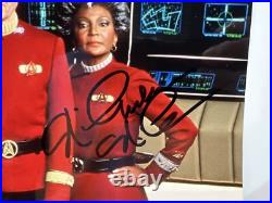 Star Trek Heros of the Final Frontier Autographed Cast Photo Paramount Studios