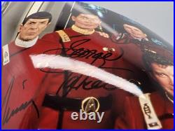 Star Trek Heros of the Final Frontier Autographed Cast Photo Paramount Studios