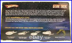 Star Trek Hot Wheels U. S. S. Enterprise NCC-1701Original TV Series ShipNEWNIB
