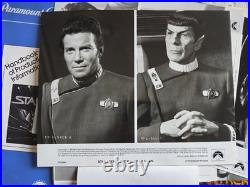 Star Trek II Wrath of Khan, ORIGINAL Press Kit, 15 Photos, Orig Paramount Folder