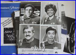 Star Trek II Wrath of Khan, ORIGINAL Press Kit, 15 Photos, Orig Paramount Folder