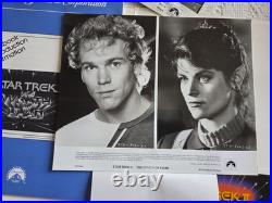 Star Trek II Wrath of Khan, ORIGINAL Press Kit, 15 Photos, Orig Paramount Folder