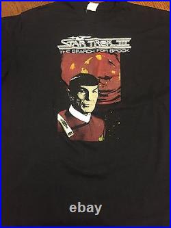 Star Trek III The Search For Spock T-Shirt Size XL Vintage Original