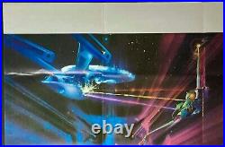 Star Trek III The Search for Spock Original Quad Movie Cinema Poster Bob Peak