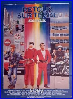 Star Trek IV Shatner / Nimoy San Francisco Original Large Movie Poster