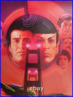 Star Trek IV The Voyage Home (Japanese Title Variant) by BOB PEAK 24x36 MINT