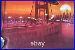 Star Trek IV The Voyage Home Original Quad Movie Poster Shatner Nimoy Bob Peake