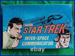 Star Trek Inter-Space Communicator The Original Series Kirk Spock Lone Star 1974