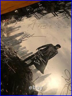 Star Trek Into Darkness Signed Poster 27x40 Chris Pine Autograph Cumberbatch