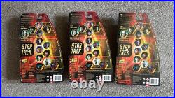 Star Trek Kirk Spock & McCoy Art Asylum x3 Figures Wave 1 One 2003
