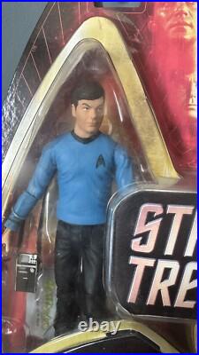 Star Trek Kirk Spock & McCoy Art Asylum x3 Figures Wave 1 One 2003