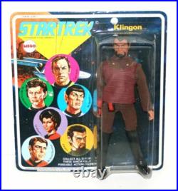 Star Trek Klingon Mego Original Vintage Toy Figure'74 Mint on Card. NOT reissue