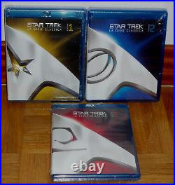 Star Trek Las Series Original 1-3 Temp. Full 22 blu ray New Spanish