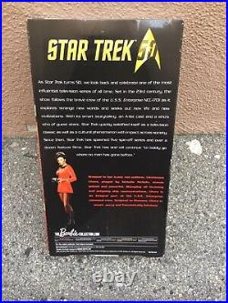 Star Trek Lieutenant Uhura 50th Anniversary Barbie Black Label NEW