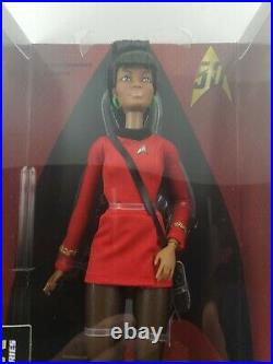 Star Trek Lieutenant Uhura Barbie Doll 2016 Black Label Mattel Dgw70 Nrfb