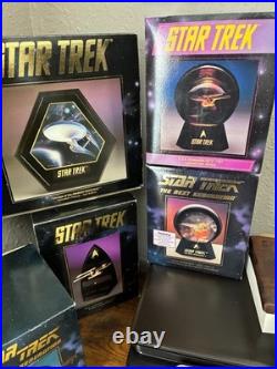 Star Trek Limited addition collectible globe, original box, NEW