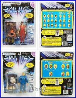 Star Trek Lot of 18 Action Figures 1995 Playmates Toys No. 6430 NRFP