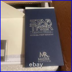 Star Trek Master Replicas Communicator Shatner Signature Edition New in Box