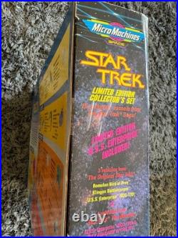 Star Trek Micro Machines Limited Edition Collector Set 1993 Galoob MISB Sealed