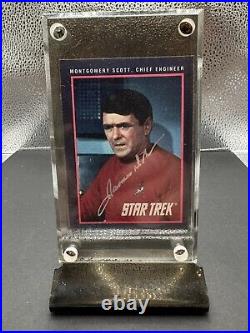 Star Trek Montgomery Scott 1991 Trading Card #103 Signed by James Doohan